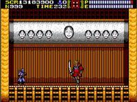 Ninja Gaiden sur Sega Master System